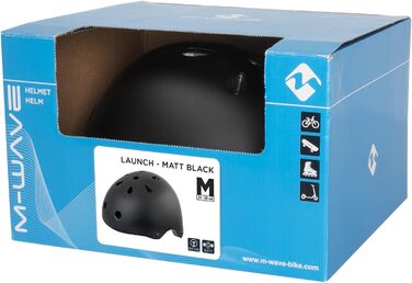 Велосипедний шолом M-Wave Freestyle Inline BMX, матово-зелений, 54-58 см