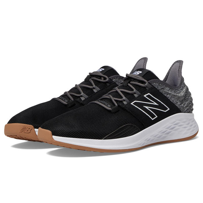 Чоловічі гольф-шоу New Balance Fresh Foam Roav (45.5 EU, X-Weit, чорний/gum)