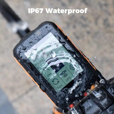COOSPO велосипедний комп'ютер GPS, бездротовий, Bluetooth 5.0 та ANT+, водонепроникний IP67, велоспідометр з автоматичним підсвічуванням, 2,6'' LCD-дисплей