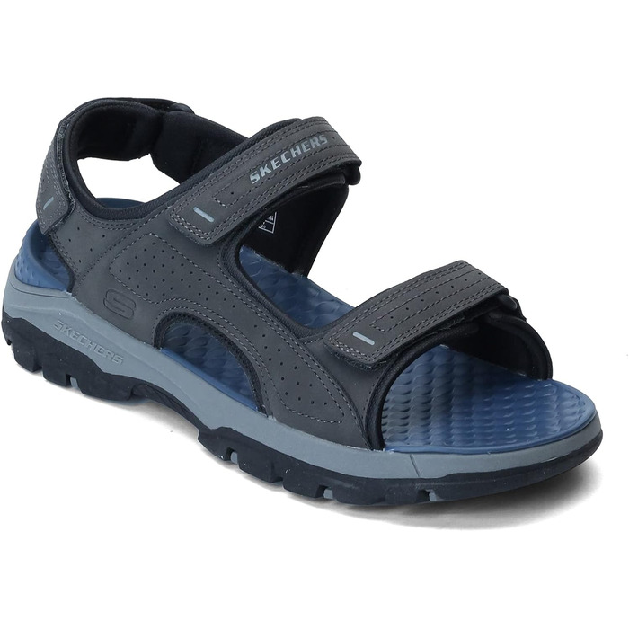 Чоловічі сандалії Skechers Tresmen-Garo - водонепроникні, Charcoal Synthetic, 40 EU