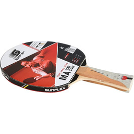 Sunflex MA YAT Sum професійна ракетка для настільного тенісу, ITTF сертифікат, Shogun накладка, анатомічна ручка Smart Grip, для змагань