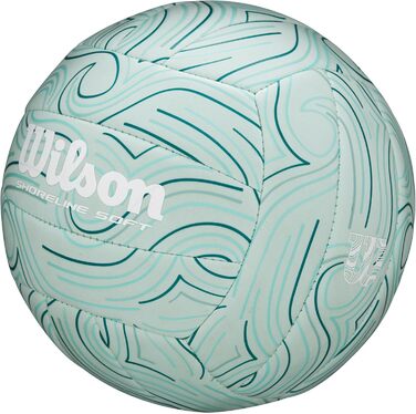 Волейбольний м'яч Wilson Shoreline Soft Gen Green, блакитний