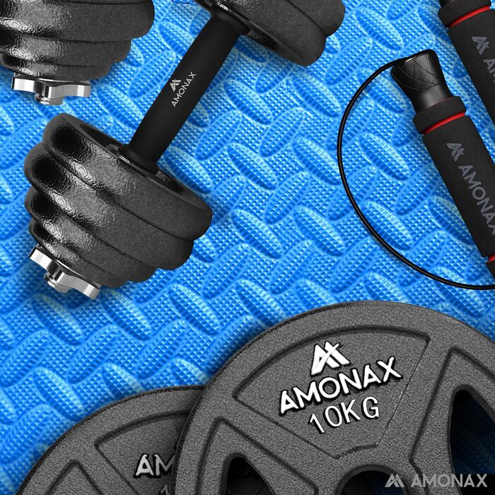 Захисний килимок-пазл Amonax для фітнесу, дитячий ігровий килимок із піни, підлогове покриття для спортзалу, басейну та гаража, для домашніх тренувань