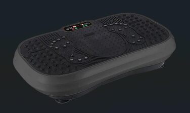 BX Fitness 3D вібраційна платформа для кардіо та силових тренувань, чорна