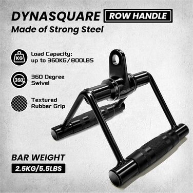 Набір насадок для верхнього блока тренажера (Lat Pulldown Combo): штанга для тяги та Curl-рукоятка, сталеві аксесуари для кабельної машини