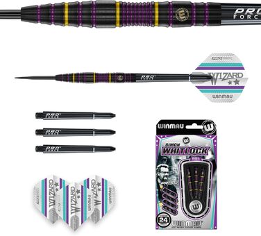 Дротики WINMAU Simon Whitlock 85% Pro-Series 24г з аксесуарами для професіоналів