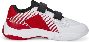 Дитячі спортивні залажні кросівки PUMA Varion V Jr (37.5 EU, білий, чорний, червоний)