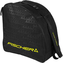Сумка для лижних черевиків Fischer 40x40x20 см, чорна-жовта