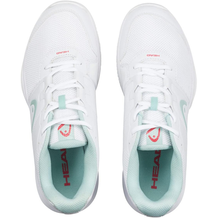 Тенісне взуття HEAD Revolt Court для жінок, білий/сірий, 41 EU