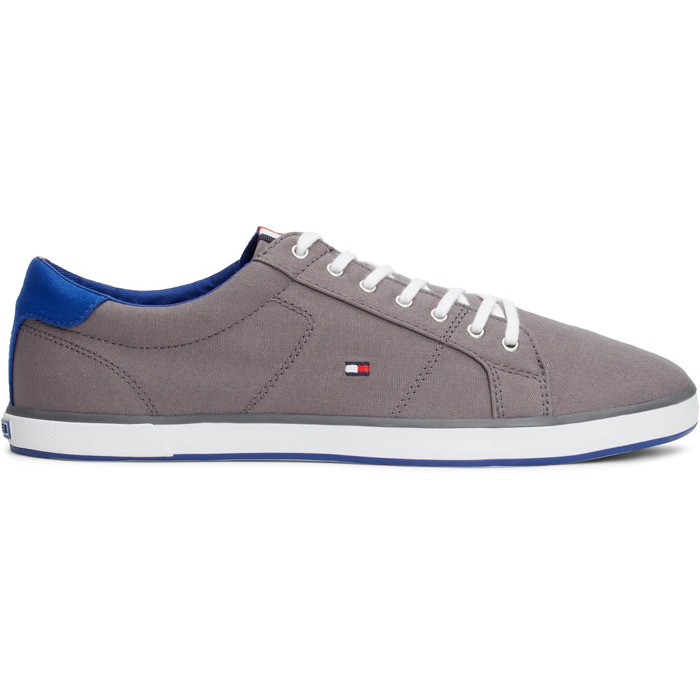 Чоловічі кеди Tommy Hilfiger Vulcanized Sneaker, сірі (Steel Grey), розмір 46 EU