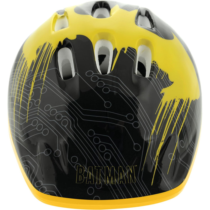Дитячий захисний шолом BATMAN M003212, розмір 48-52 см, чорний