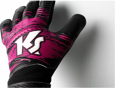 Воротарські рукавички KEEPERsport Varan8 Zone NC Resist без пальців, футбольні рукавички, 3mm Resist Claw з лямкою - Різні розміри