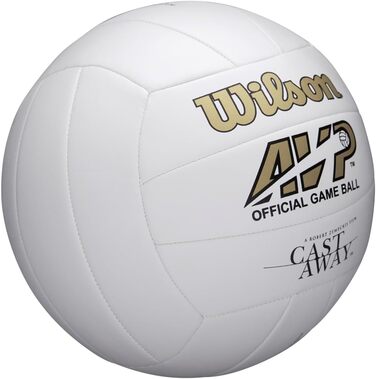 Волейбольний м'яч Wilson MR Castaway офіційний, білий