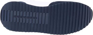 Кросівки Tommy Hilfiger Runner Evo Mix Stitch білі (42 EU, блакитний Desert Sky)