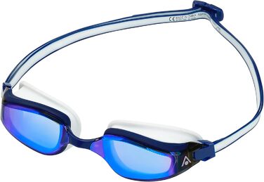 Окуляри для плавання Aquasphere Fastlane з блакитними дзеркальними лінзами, для дорослих, унісекс