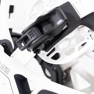 Сноуборд Nidecker Supermatic – універсальні автоматичні кріплення, білі (35.5-37.5 EU, 3.0-4.5 UK)