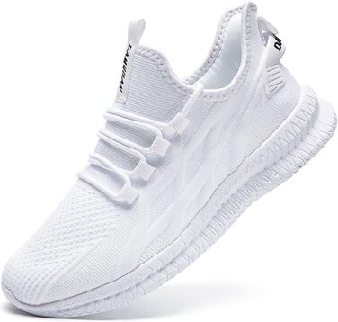 Чоловічі кросівки Oltyutc для бігу та занять спортом, літні, легкі, білі, 42 EU