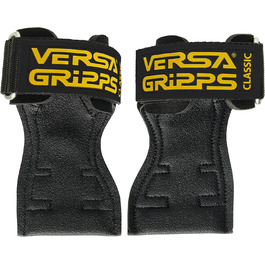 Versa Gripps Classic оригінальні, тренувальні лямки для штанги, синя етикетка, розмір XS (обхват зап'ястя 12,7-15,2 см), вироблено в США