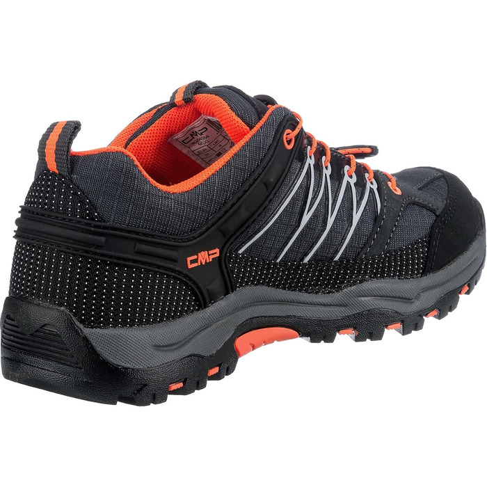 CMP Rigel Low Trekking Wp Черевики для трекінгу, Antracite-Flash Orange, 36 EU, 3Q54554