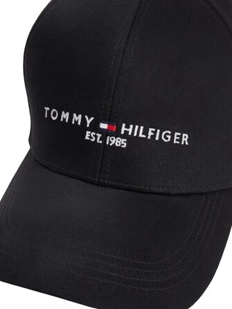 Чоловіча кепка Tommy Hilfiger TH Established Basecap, універсальний розмір, чорна