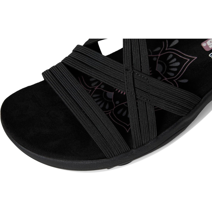 Скеchers Reggae Slim-Simply Stretch: жіночі спортивні сандалі, чорні (35 EU)