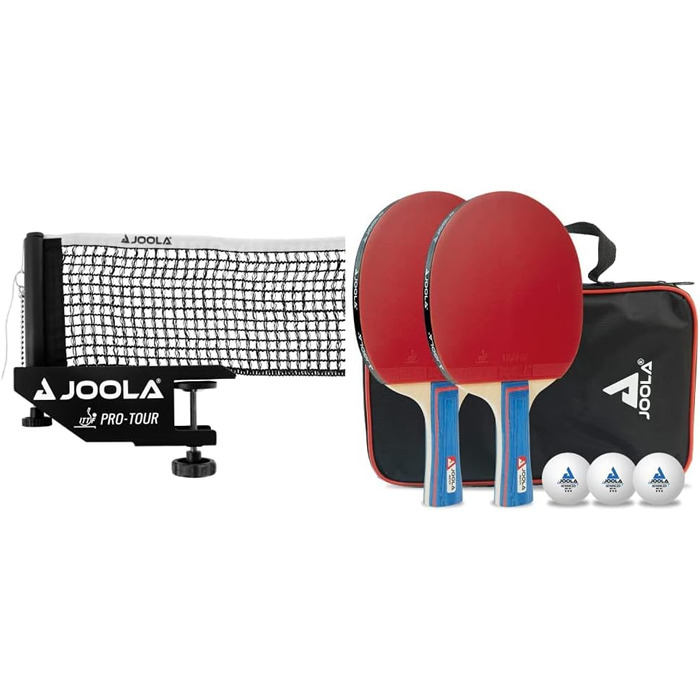 Набір для настільного тенісу Joola Post Pro Tour (сітка, дуо), чорний, 152 см