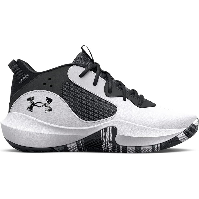 Кросівки баскетбольні Under Armour Ua Lockdown 6 для дітей, білі
