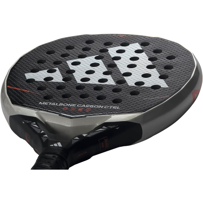 Ракетка для падел Adidas Metalbone Carbon Ctrl 2026 чорна, повна поверхня