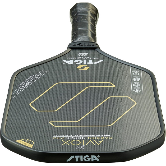 Професійна ракетка для піклболу STIGA Aviox Carbon Nomex Gold