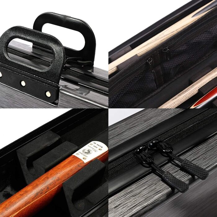 Чохол для бильярду YRU на 3/4, 122 см - вміщує 4 кия. Аксесуар для більярдного обладнання