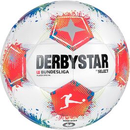 М'яч Derbystar Bundesliga Player Special v25, розмір 5, для гри та тренувань, дизайн офіційного м'яча Бундесліги 2025/2026