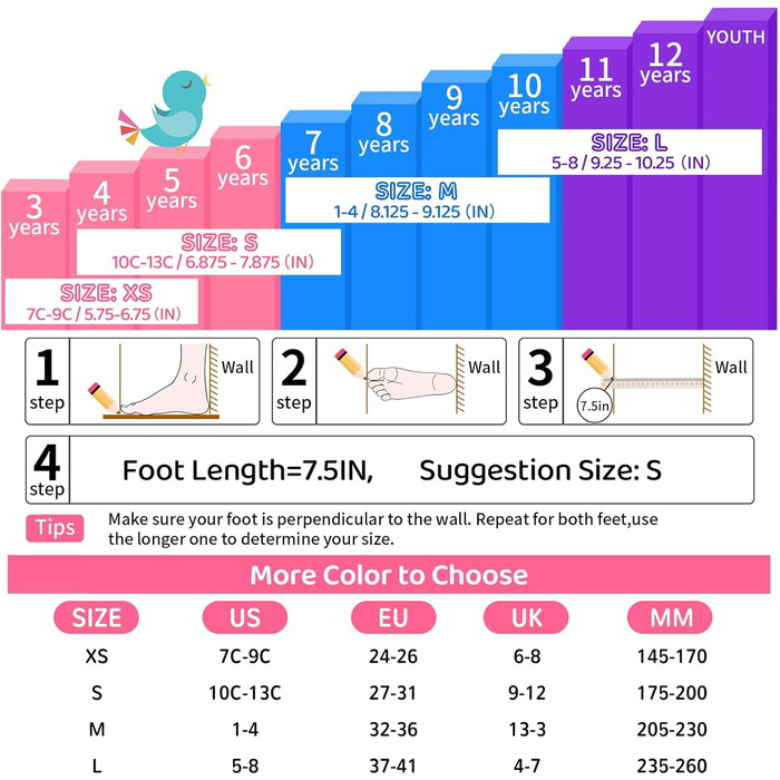 Дитячі ролики Nattork для дівчаток, 4 розміри, регульовані, для початківців, для використання в приміщенні та на вулиці
