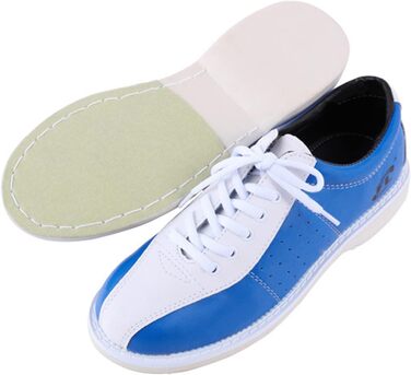 Боулінг-шльопанці унісекс для тренувань, широка посадка, легкі, синього кольору, 46 EU