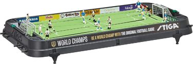 Настільний футбол STIGA World Champs, ретро, для 2 гравців, чорний/зелений