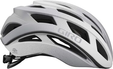 Велосипедний шолом Giro Helios Spherical для дорослих, унісекс, матовий біло-сріблястий, розмір M