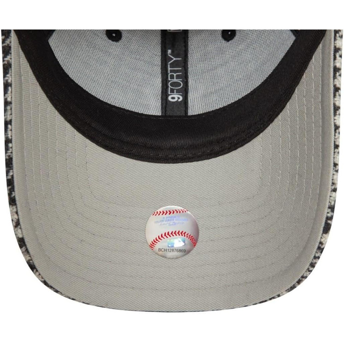 Кепка New Era MLB з логотипом команди, регульована, вигнутий козирок, бейсболка, NY, LA, універсальний розмір (New York Yankees #36503, універсальний розмір)