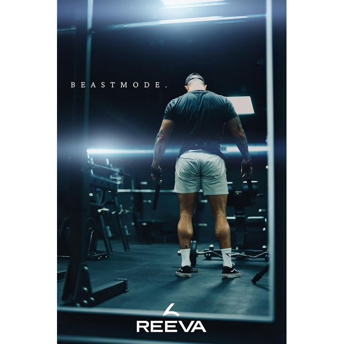 Ремені для тяги Reeva для важкої атлетики, кросфіту та фітнесу, універсальні для чоловіків і жінок