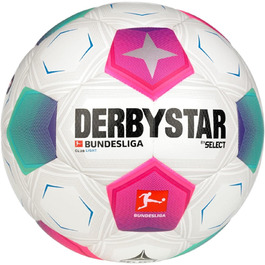 Футбольний м'яч Derbystar Bundesliga Club Light V23, розмір 4, білий, унісекс, для юнаків