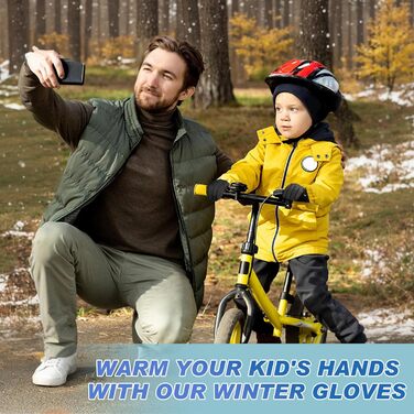 Рукавички для дітей Sukeen Softshell, теплі велосипедні рукавички, вітронепроникні, антиковзні, для катання на конях, для активного відпочинку, чорні (S)