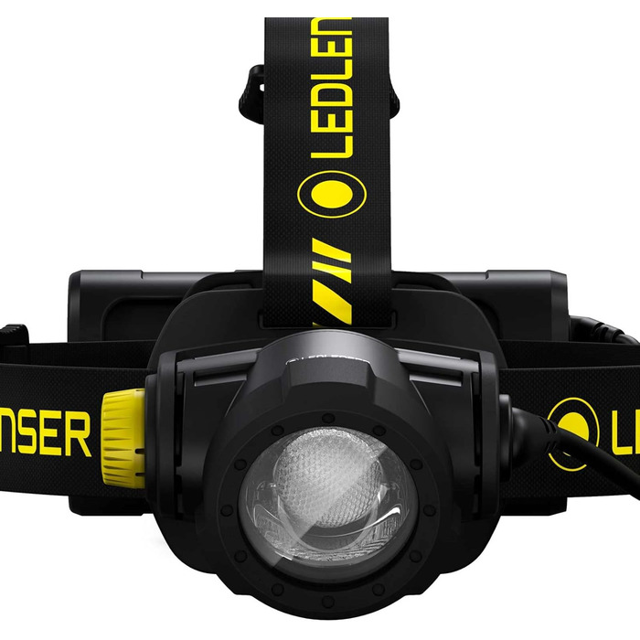 Ліхтар налобний Ledlenser H15R Work чорного кольору, універсальний розмір