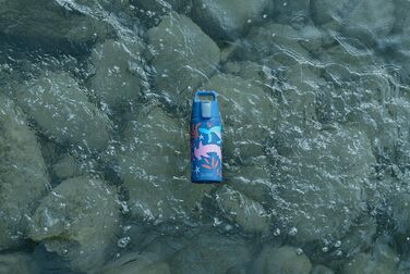 Термос-пляшка SIGG Shield ONE для дітей, 0,5 л, для газованих напоїв, герметична, легка, без BPA, синя