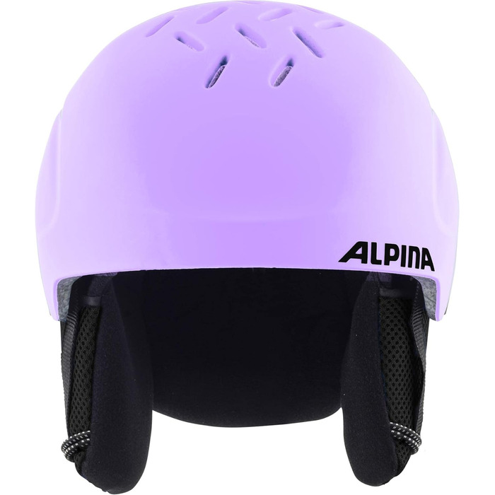 ALPINA PANOMA MAG Q лижна маска для дорослих, змінні лінзи OTG, антифог, ударостійка, 100% UV-захист, колір ліловий, 51-55 см