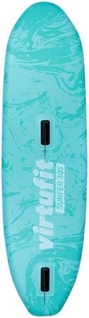 Надувна SUP-дошка Virtufit Surfer 305 з вітрилом, помаранчева/бірюзова/бежева, комплект аксесуарів