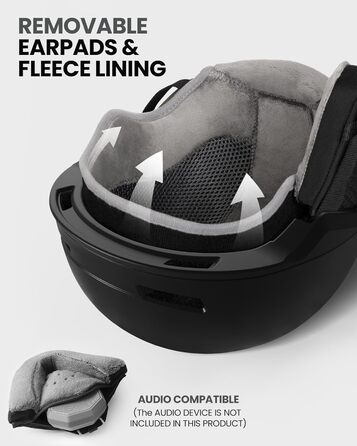 Комплект шолома для сноуборду та лиж OutdoorMaster MIPS з маскою PRO, регульований, чорний, розмір S, для чоловіків, жінок та підлітків