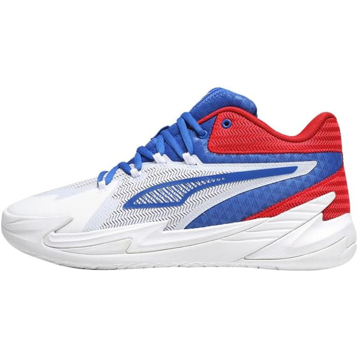 Кросівки баскетбольні PUMA Dagger (39 EU, White Mountain Blue For All Time Red)