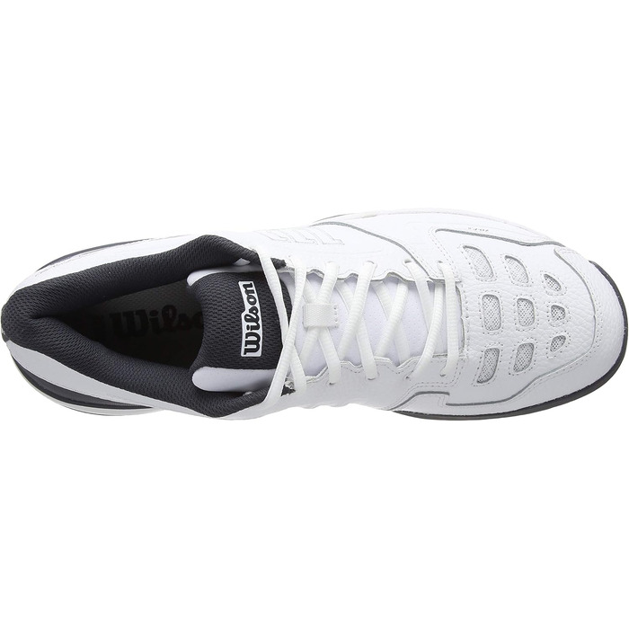 Тенісні кросівки Wilson Rush COMP LTR Unisex для всіх типів покриття, 46 2/3 EU, білий/сірий