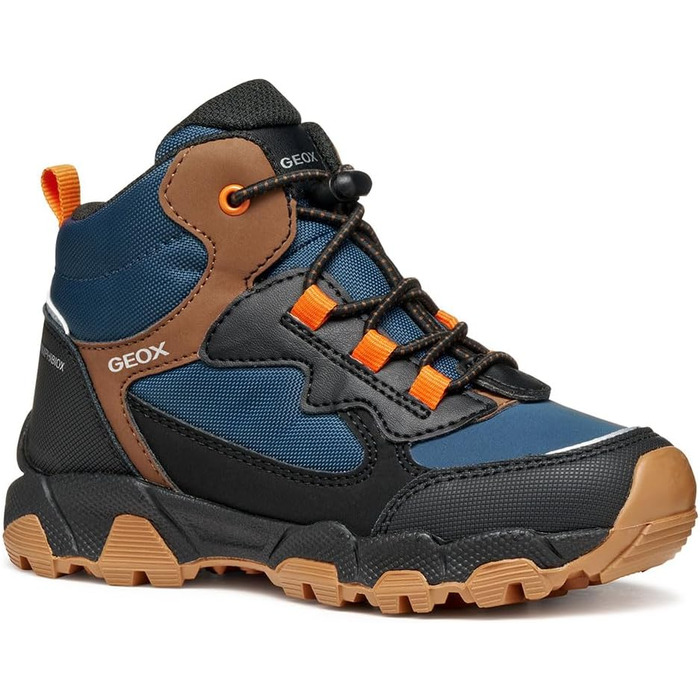 Дитячі кросівки Geox Jungen J Magnetar Boy B Navy Brown (24 EU)