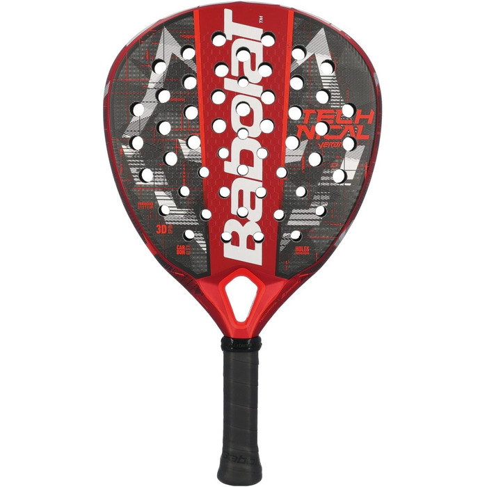 Падельна ракетка Babolat Tech Veron Juan Lebron без струн, червона