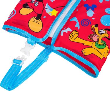 Дитячий жилет для плавання Bestway Swim Safe ABC Disney Junior Mickey & Friends, рівень B, 1-3 роки, червоний