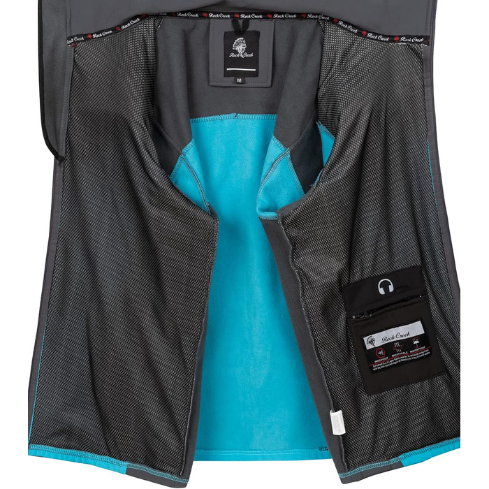Чоловіча куртка Softshell Rock Creek Outdoor H-286 L, темно-синя